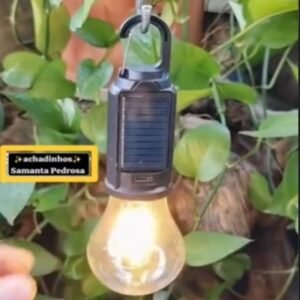 Lâmpada luminária solar