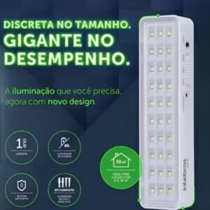 Luz de Emergência Intelbras