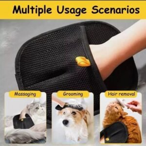 Luvas de remoção de pelo para animais