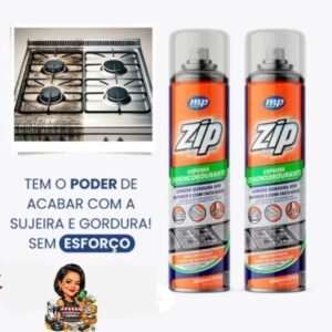 Espuma Desengordurante Spray Zip Clean 300ml